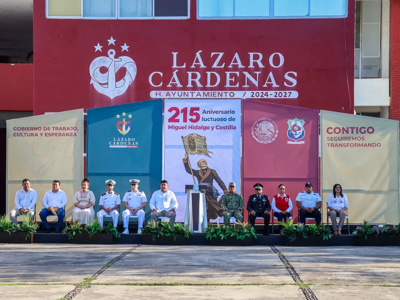 Imagen 3 de Autoridades Conmemoran 215º Aniversario Luctuoso de Miguel Hidalgo.