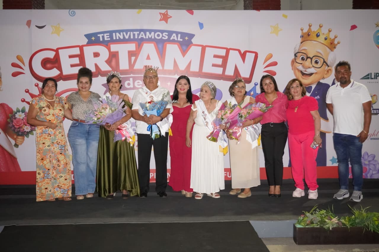 Imagen 1 de Lázaro Cárdenas Tiene Nuevo Rey y Reina del Adulto Mayor 2026.
